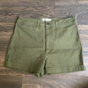 High waisted madewell shorts